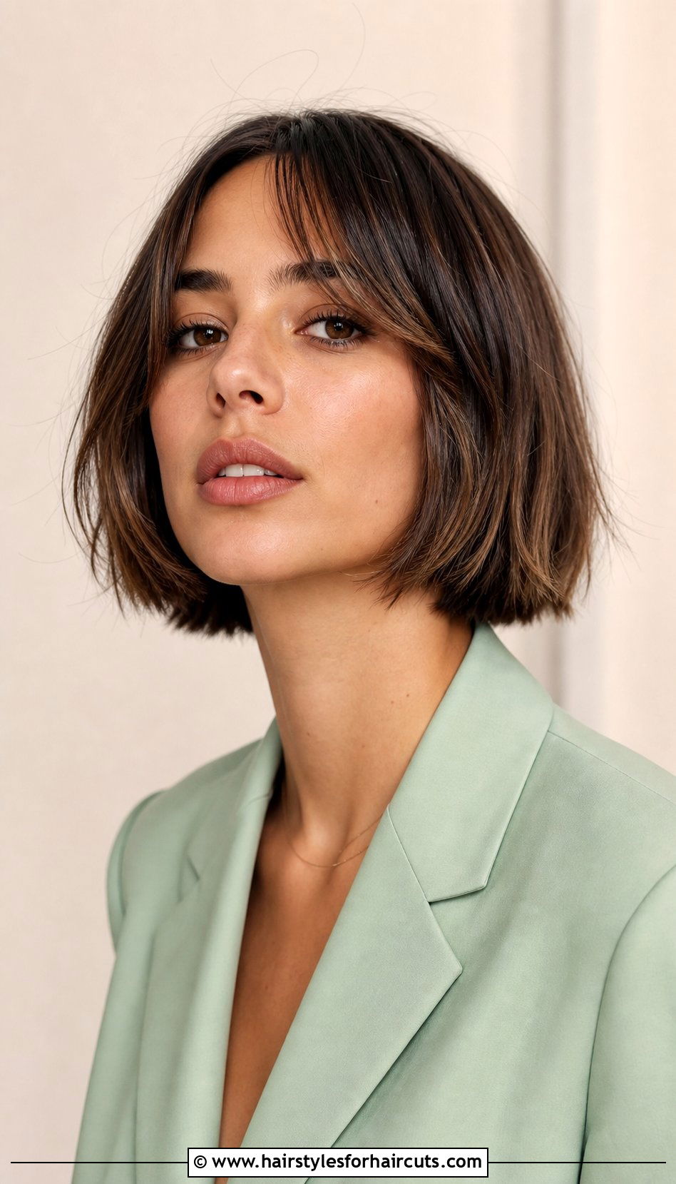 Short Bob With Curtain Bangs - 25 short haircuts bangs - 25 short haircuts bangs
