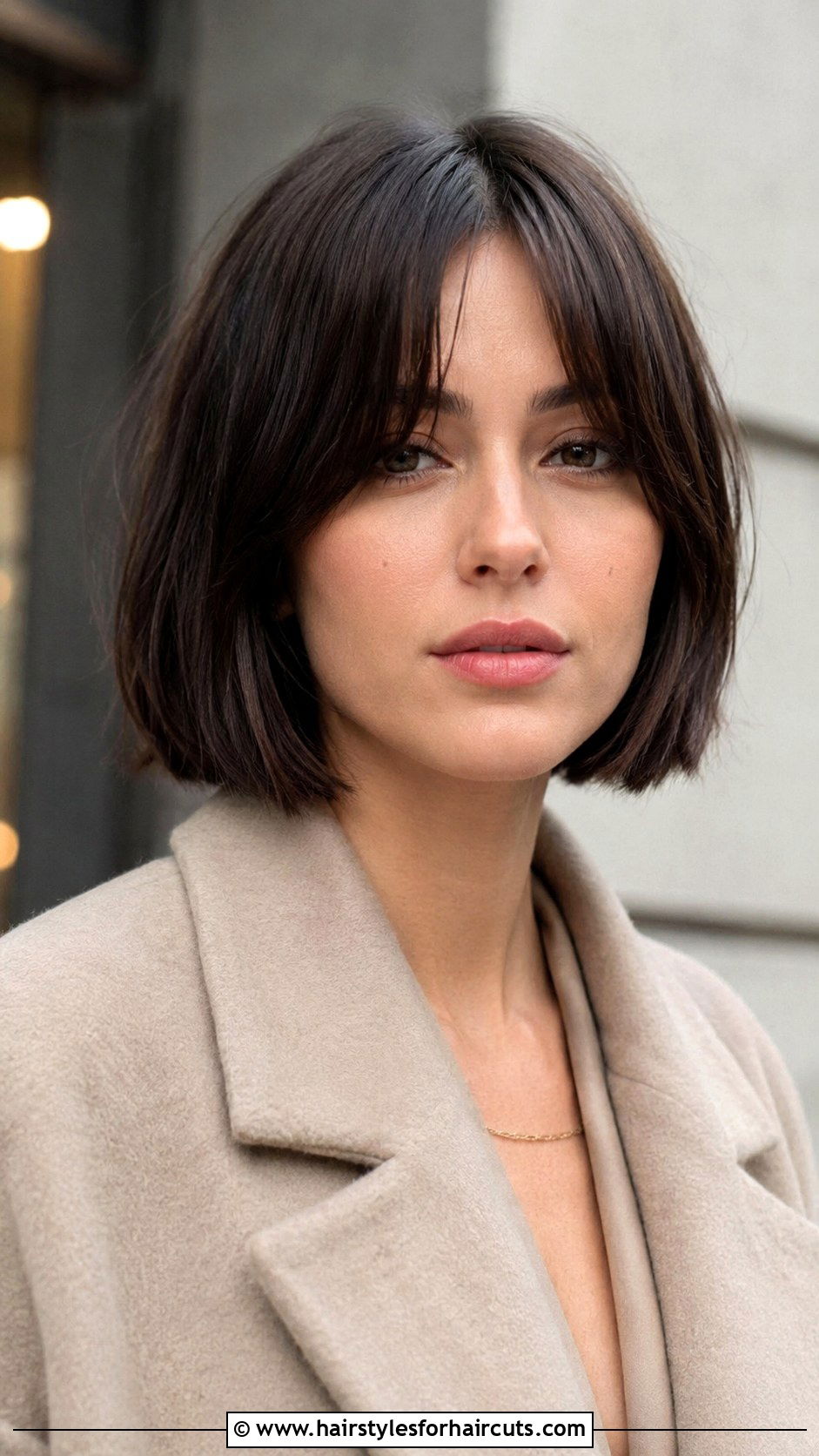 Short Bob With Curtain Bangs - 25 womens short hairstyles for fine hair - 25 womens short hairstyles for fine hair