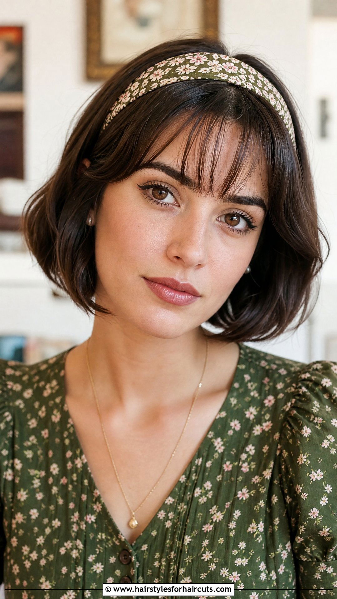 Short Bob With Headband - 25 hairstyles with headbands - 25 hairstyles with headbands