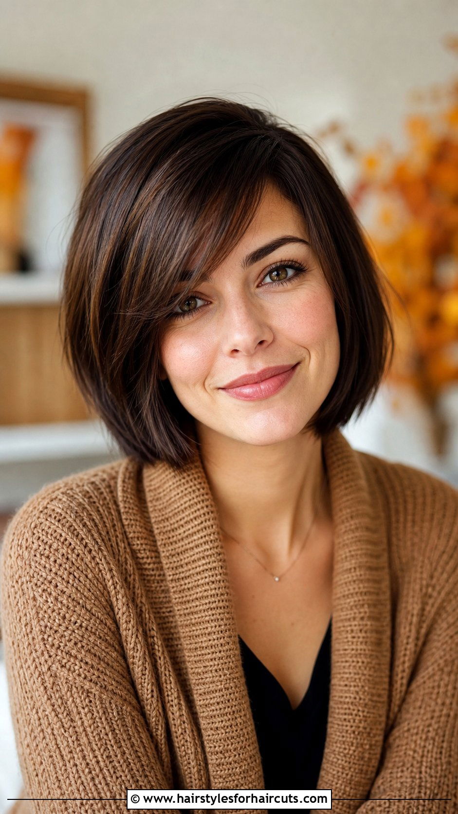 Short Bob With Side Bangs - 25 hairstyles for short bobs - 25 hairstyles for short bobs