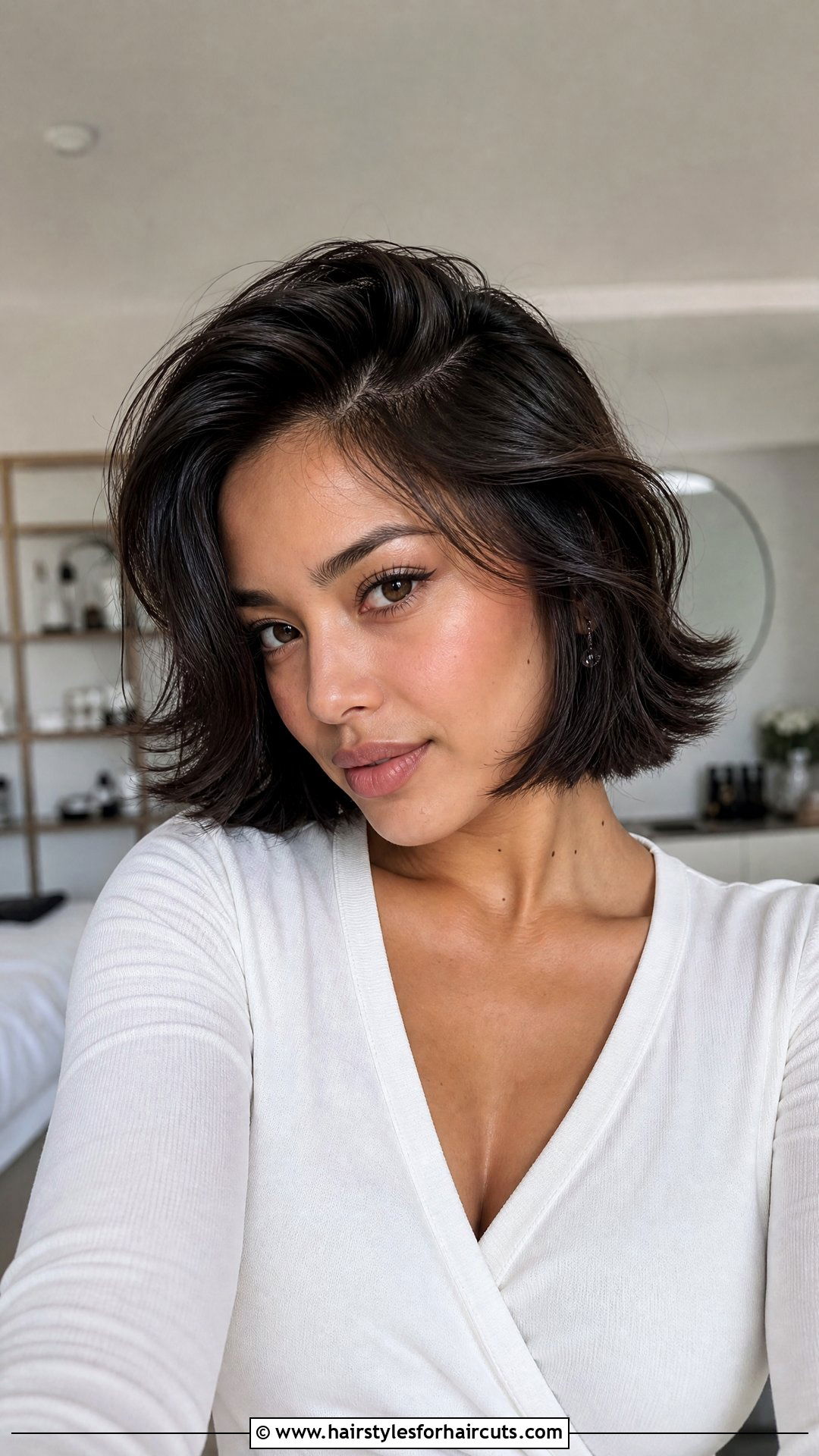 Short Bob With Side Part Flip Out Fine Hair - 25 short flip out haircuts for fine hair - 25 short flip out haircuts for fine hair