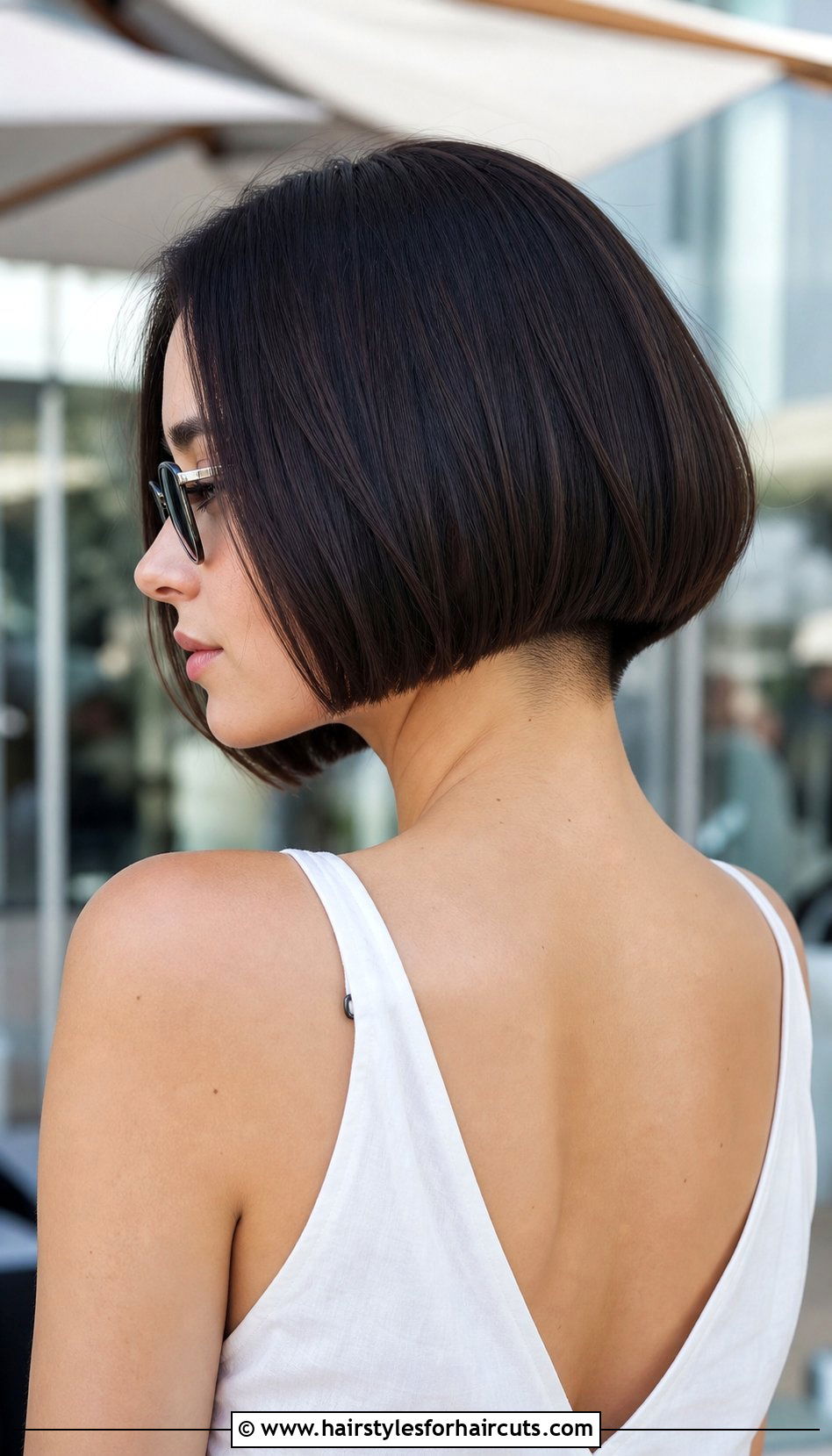 Short Bob With Undercut - 25 haircuts kailua - 25 haircuts kailua