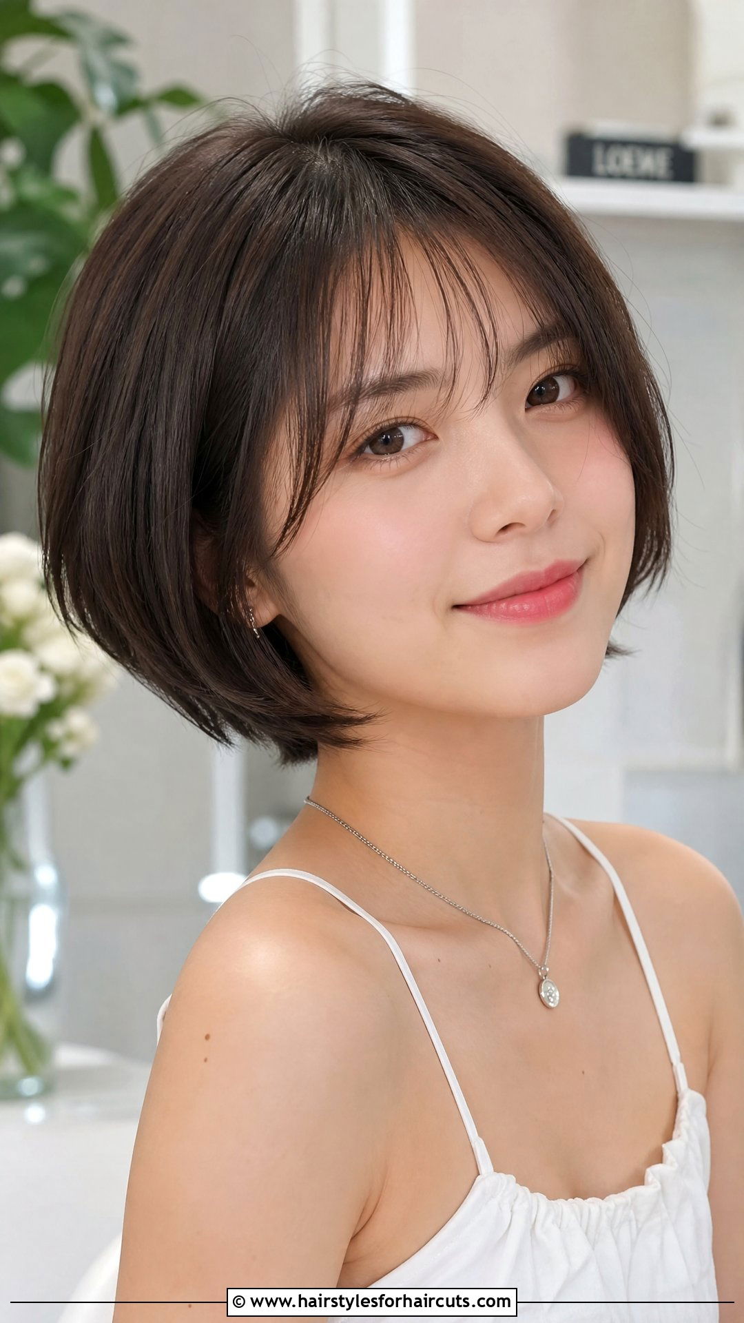 Short Bob With Wispy Bangs - 25 haircuts for fine hair with bangs - 25 haircuts for fine hair with bangs