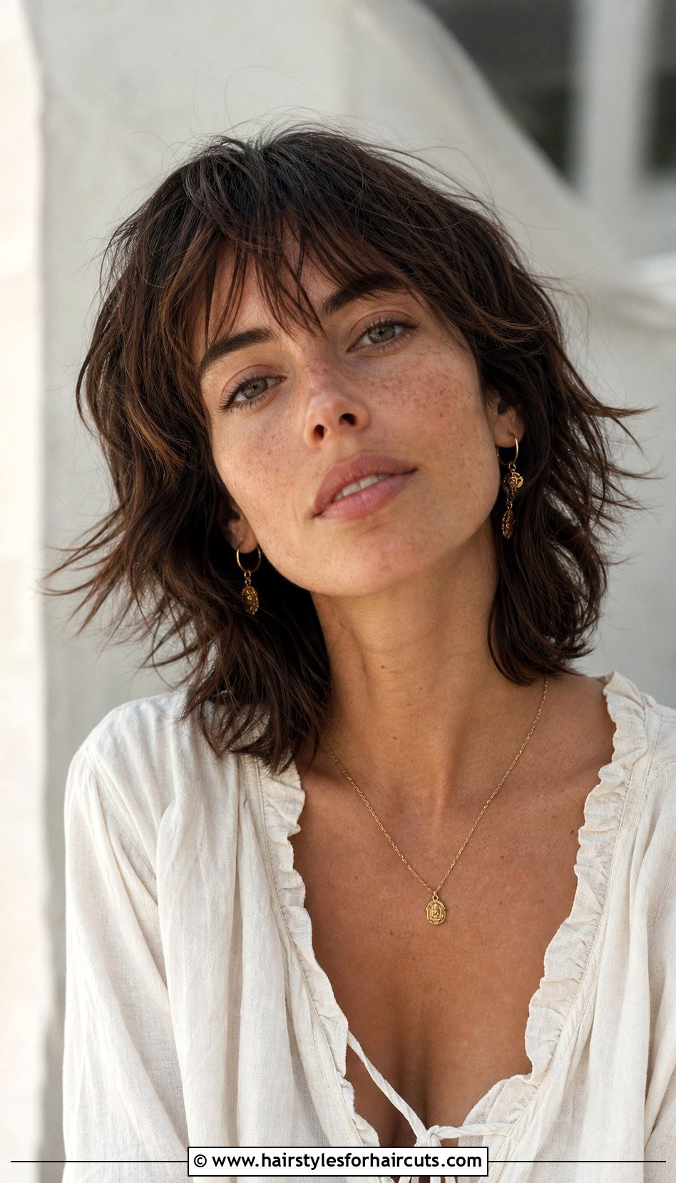 Short Boho Shag Haircut - 25 hippie hairstyles for short hair - 25 hippie hairstyles for short hair