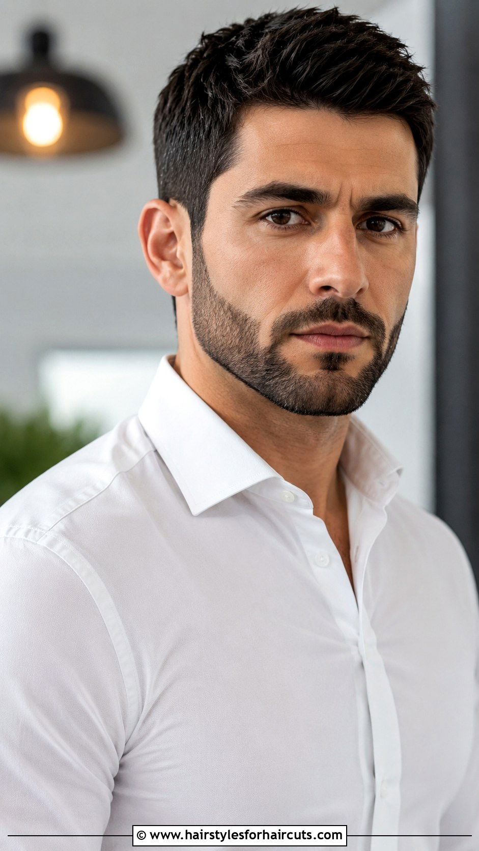 Short Boxed Beard - 25 facial hairstyles chart - 25 facial hairstyles chart