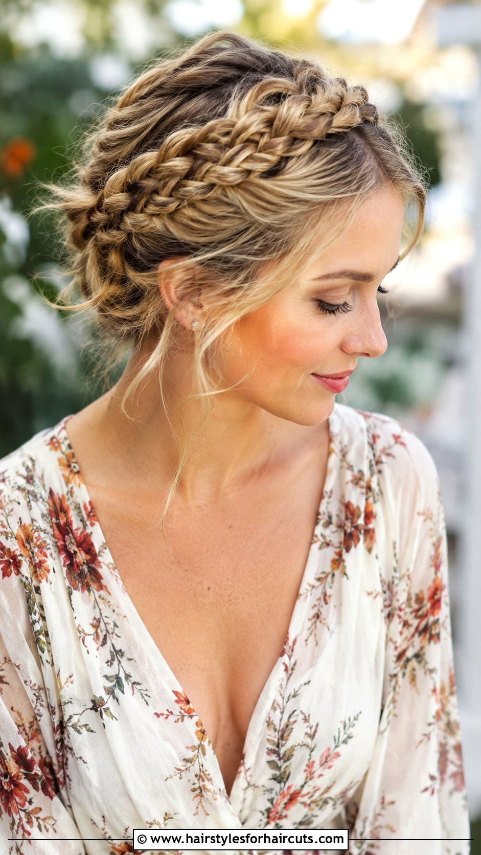 Short Braided Crown - 25 short hairstyles drawing - 25 short hairstyles drawing