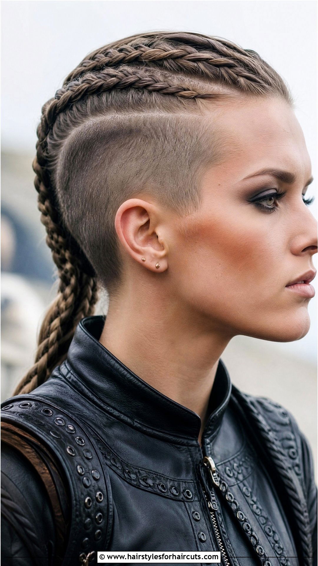 Short Braided Undercut Viking - 25 undercut female viking hairstyles for short hair - 25 undercut female viking hairstyles for short hair