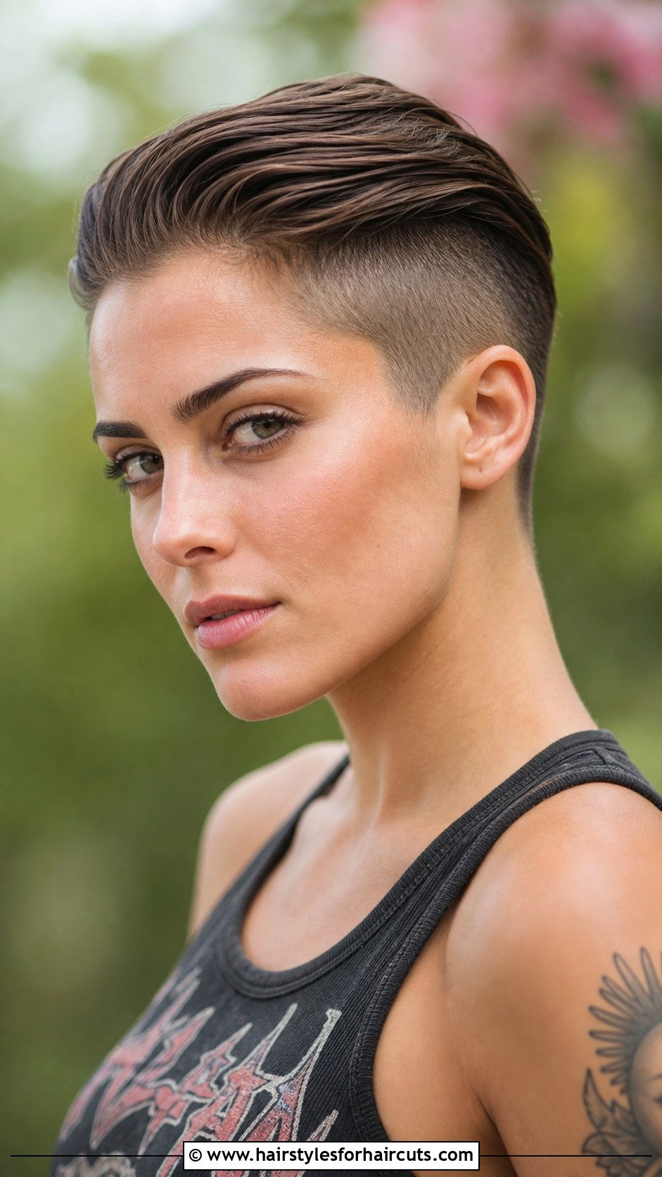 Short Brown Undercut - 25 short brown haircuts - 25 short brown haircuts