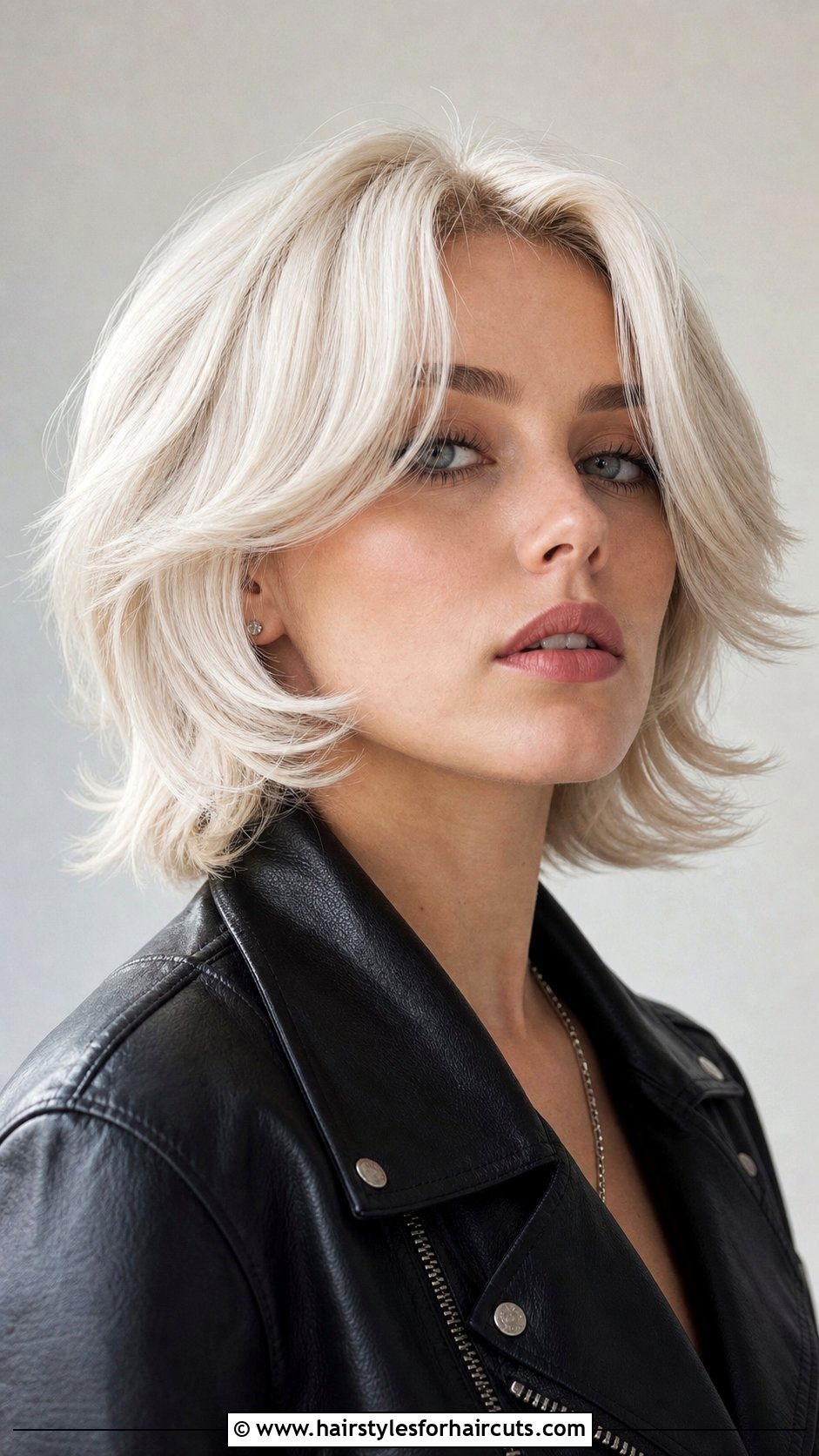 Short Butterfly Haircut With Platinum Color - 25 layered hair short butterfly haircut - 25 layered hair short butterfly haircut