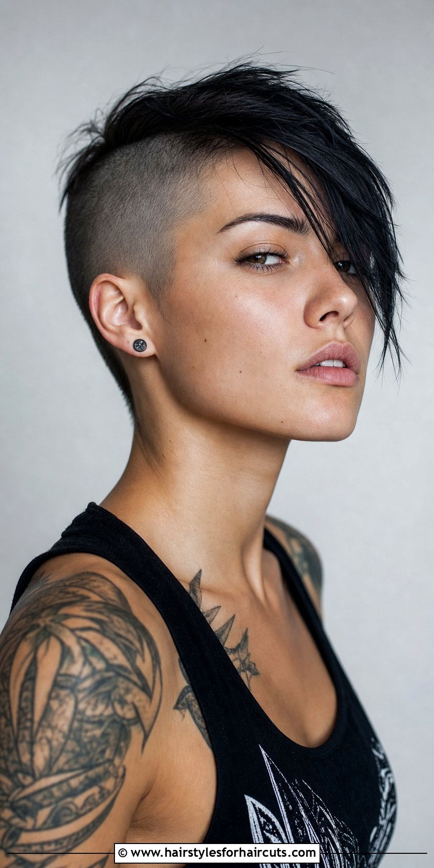 Short Buzz Cut With Long Bangs - 25 short haircuts with long bangs - 25 short haircuts with long bangs