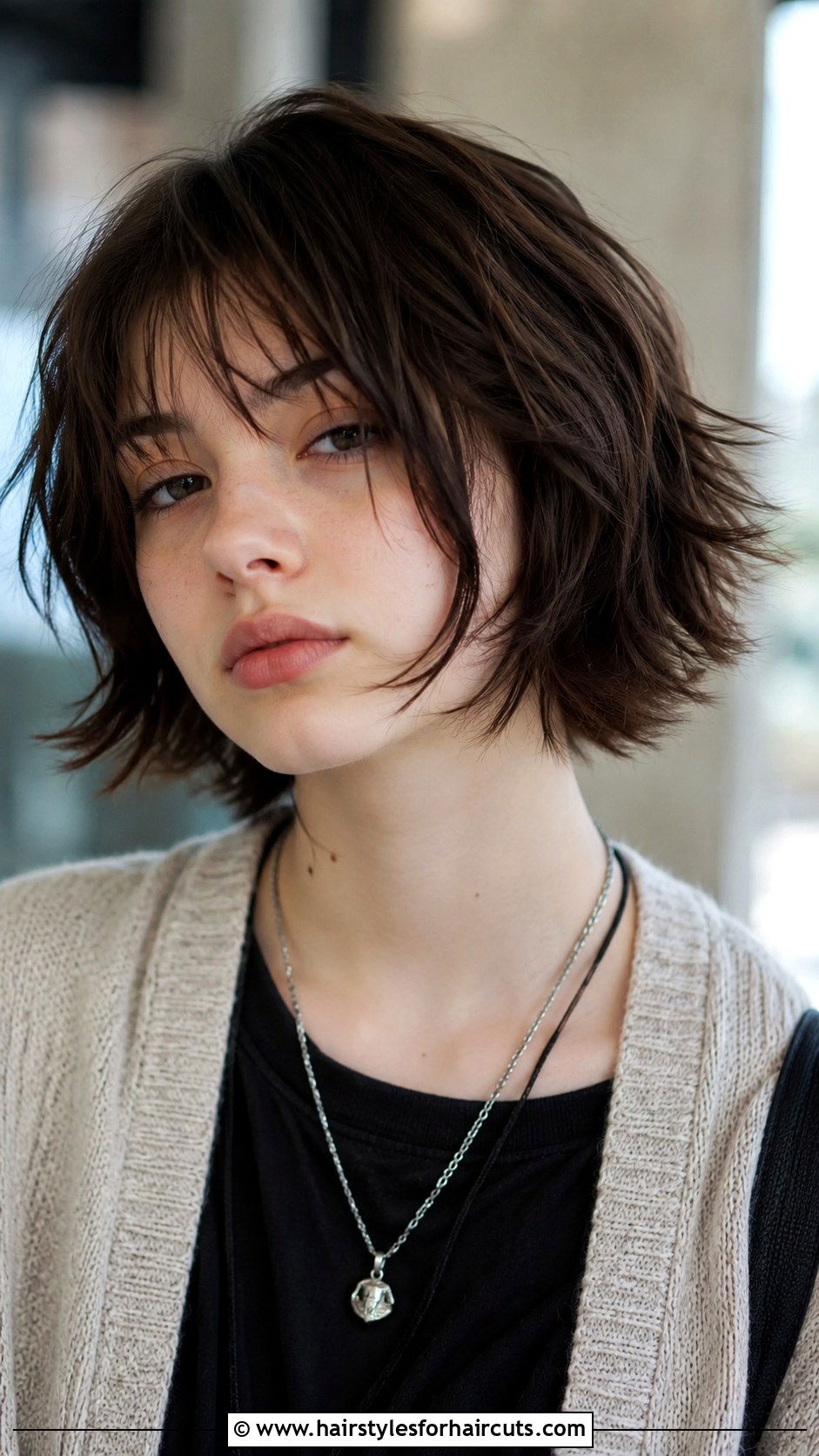Short Choppy Bob Haircut - 25 short haircuts for teens - 25 short haircuts for teens