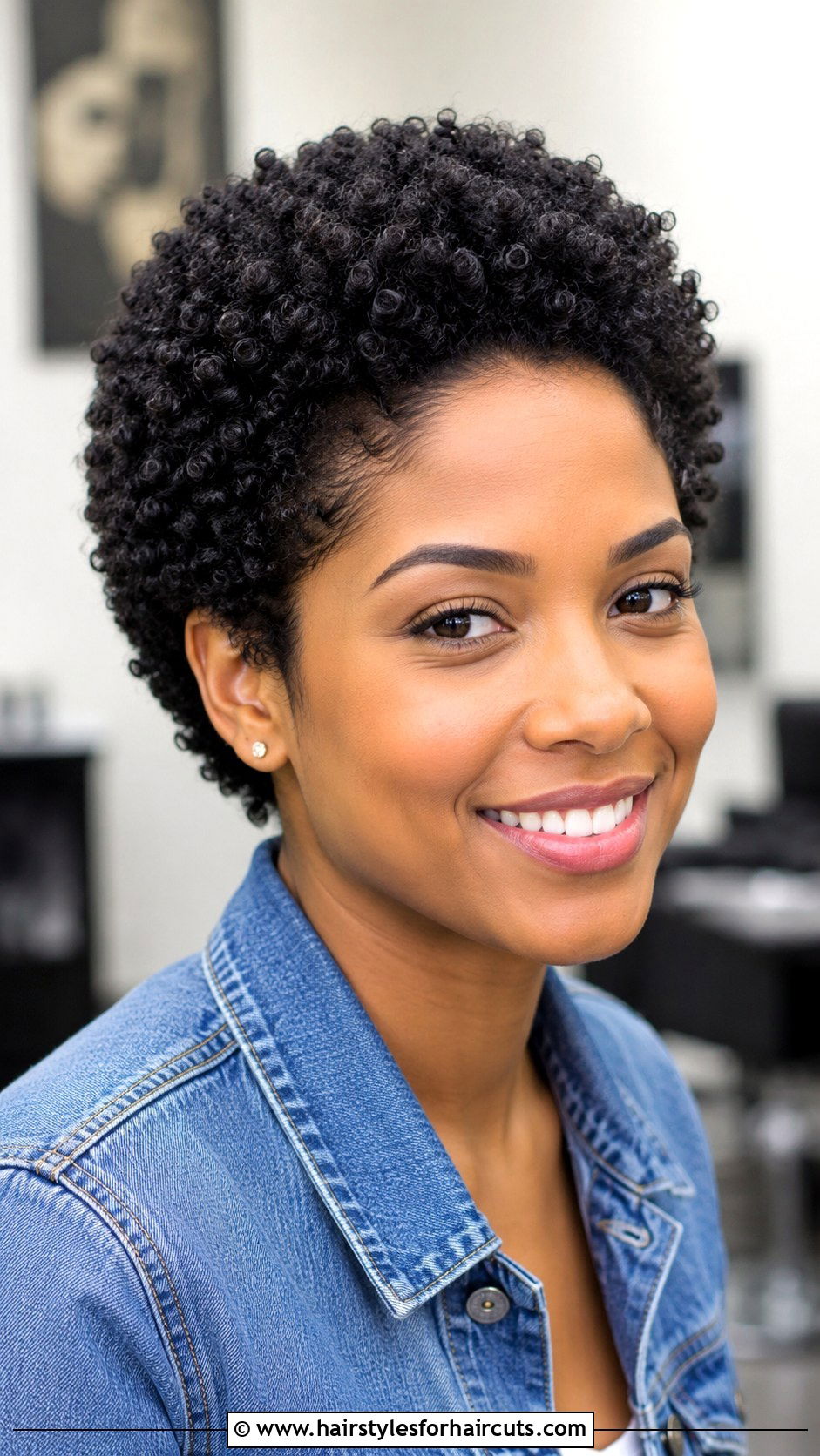 Short Curly Afro - 25 black curly hair haircuts - 25 black curly hair haircuts