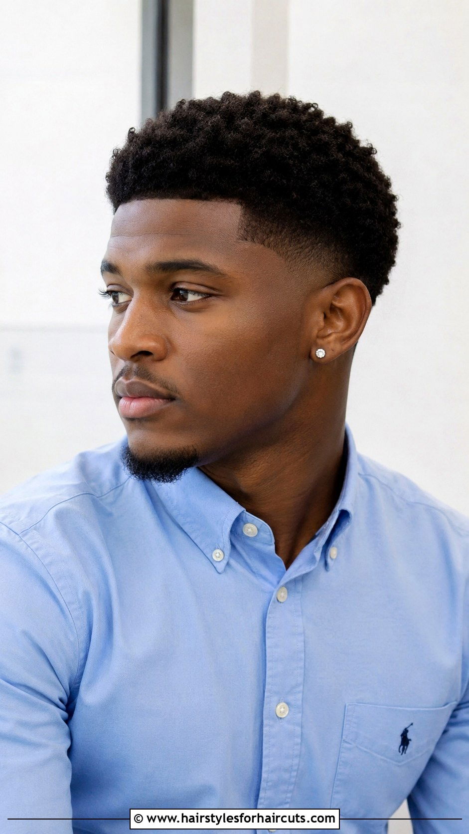 Short Curly Afro Taper - 25 3c hairstyles men - 25 3c hairstyles men