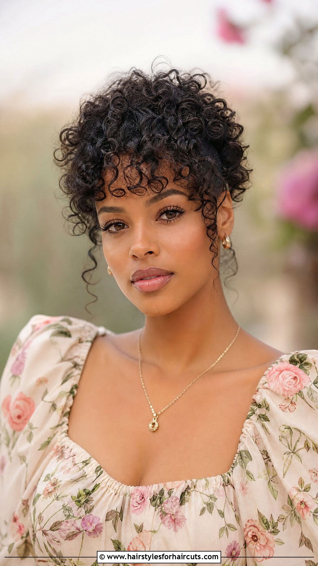 Short Curly Bangs Cut - 25 very short hairstyles for black women - 25 very short hairstyles for black women