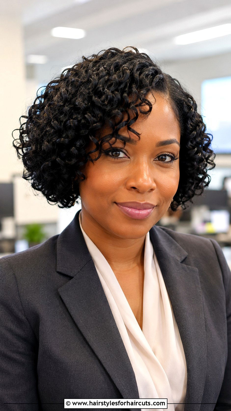 Short Curly Bob - 25 cute african short natural hairstyles - 25 cute african short natural hairstyles