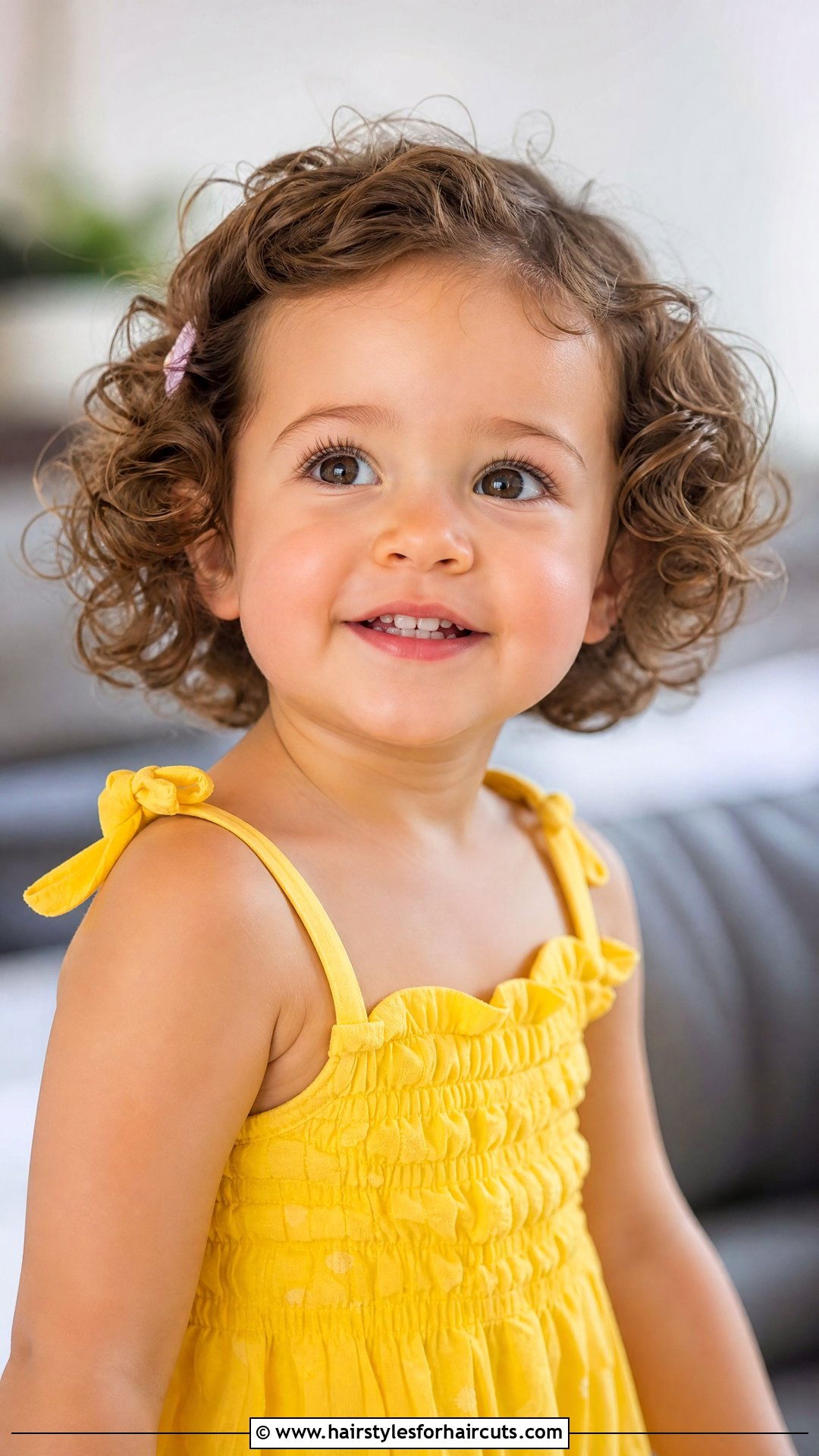 Short Curly Bob - 25 fine hair toddler girl haircuts - 25 fine hair toddler girl haircuts