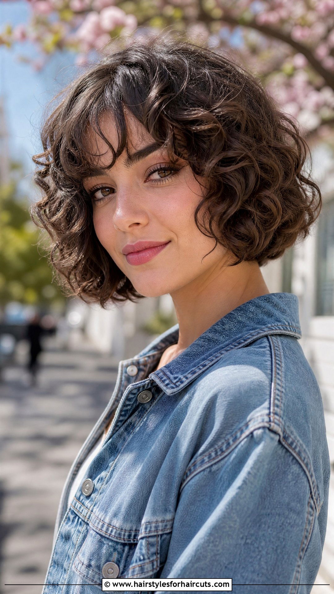 Short Curly Bob - 25 best haircuts for curly hair girl - 25 best haircuts for curly hair girl