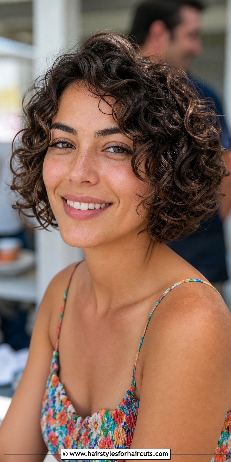 Short Curly Bob - 25 haircuts styles short hair - 25 haircuts styles short hair