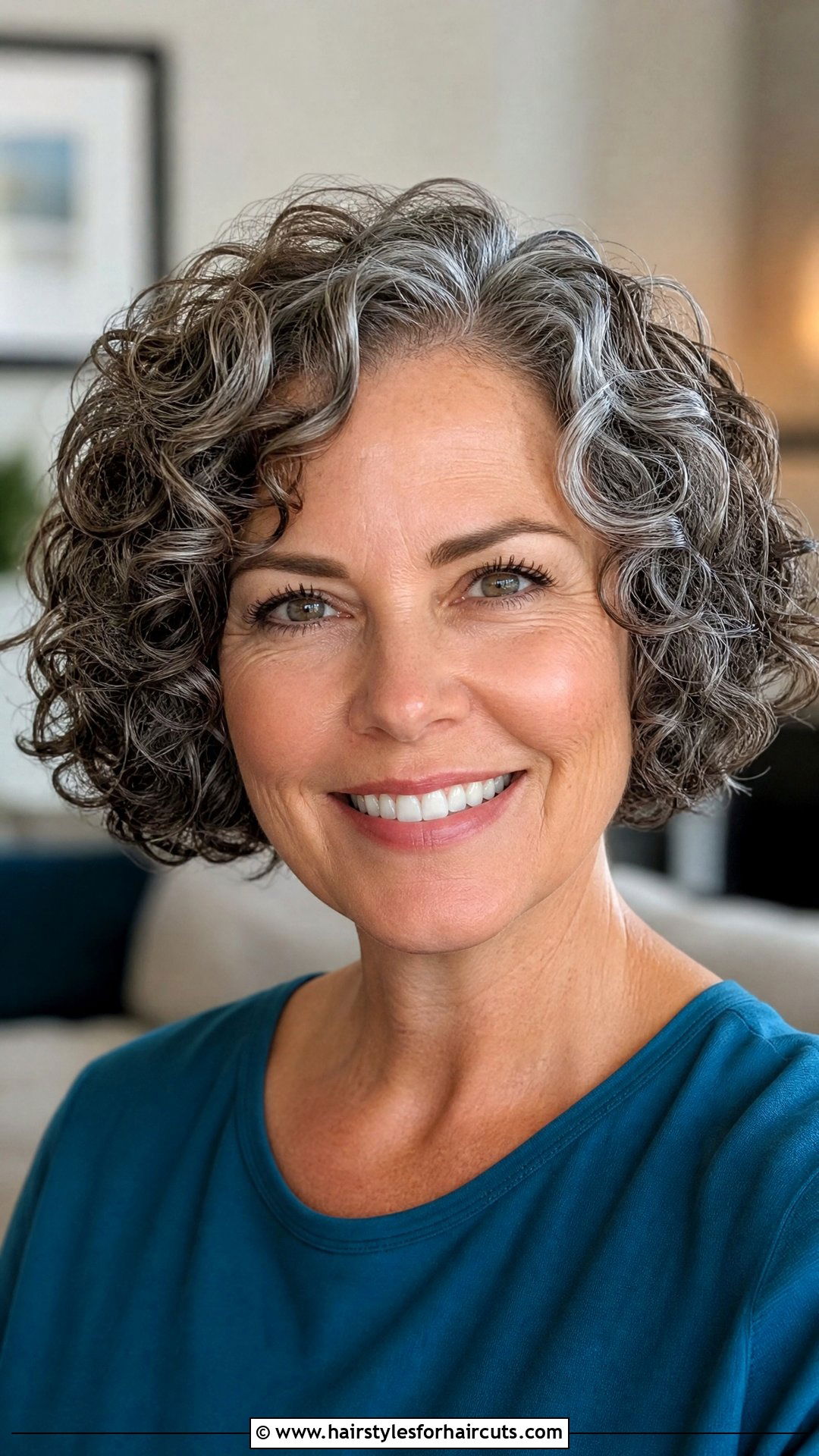 Short Curly Bob - 25 short hairstyles for over 50 - 25 short hairstyles for over 50