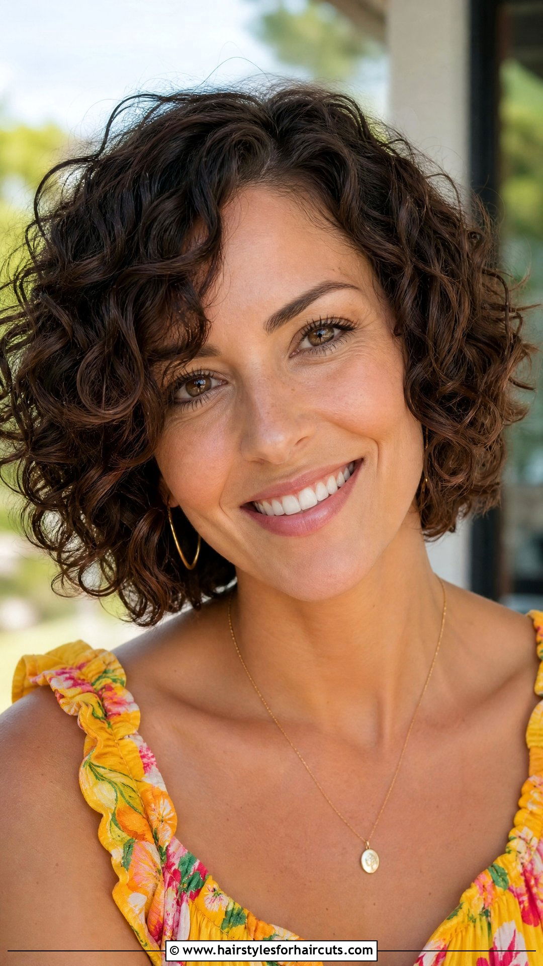 Short Curly Bob - 25 sophisticated hairstyles for short hair - 25 sophisticated hairstyles for short hair
