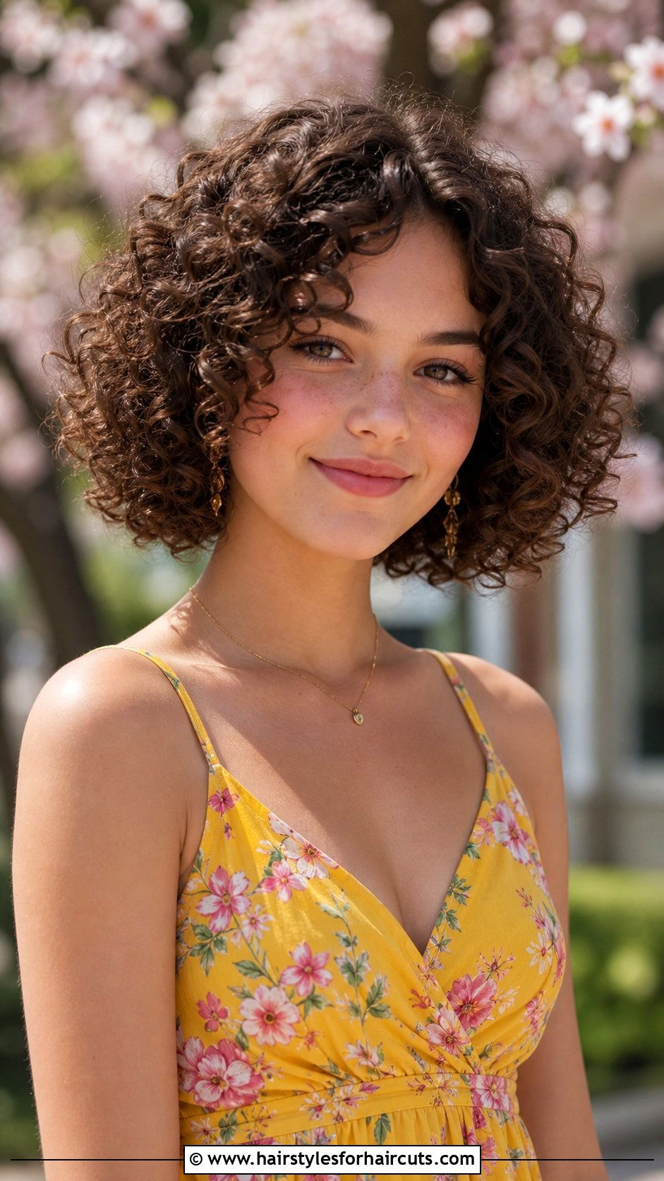 Short Curly Bob Haircut - 25 short hairstyles teen - 25 short hairstyles teen