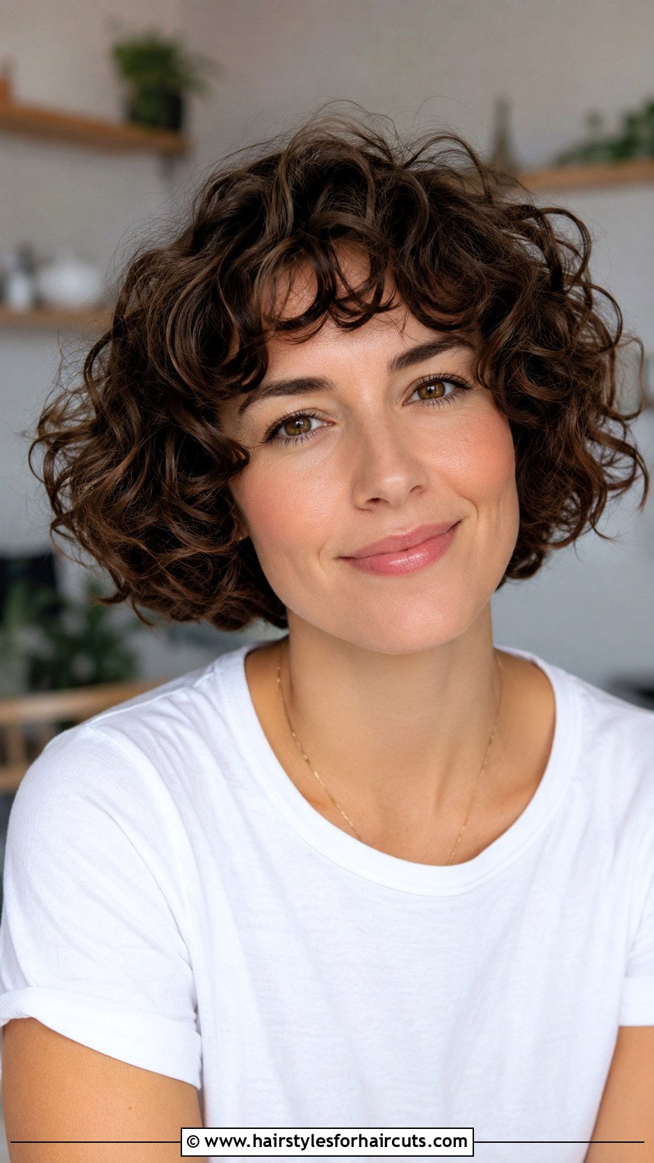 Short Curly Bob Haircut For Thin Hair - 25 haircuts for thin curly hair women - 25 haircuts for thin curly hair women