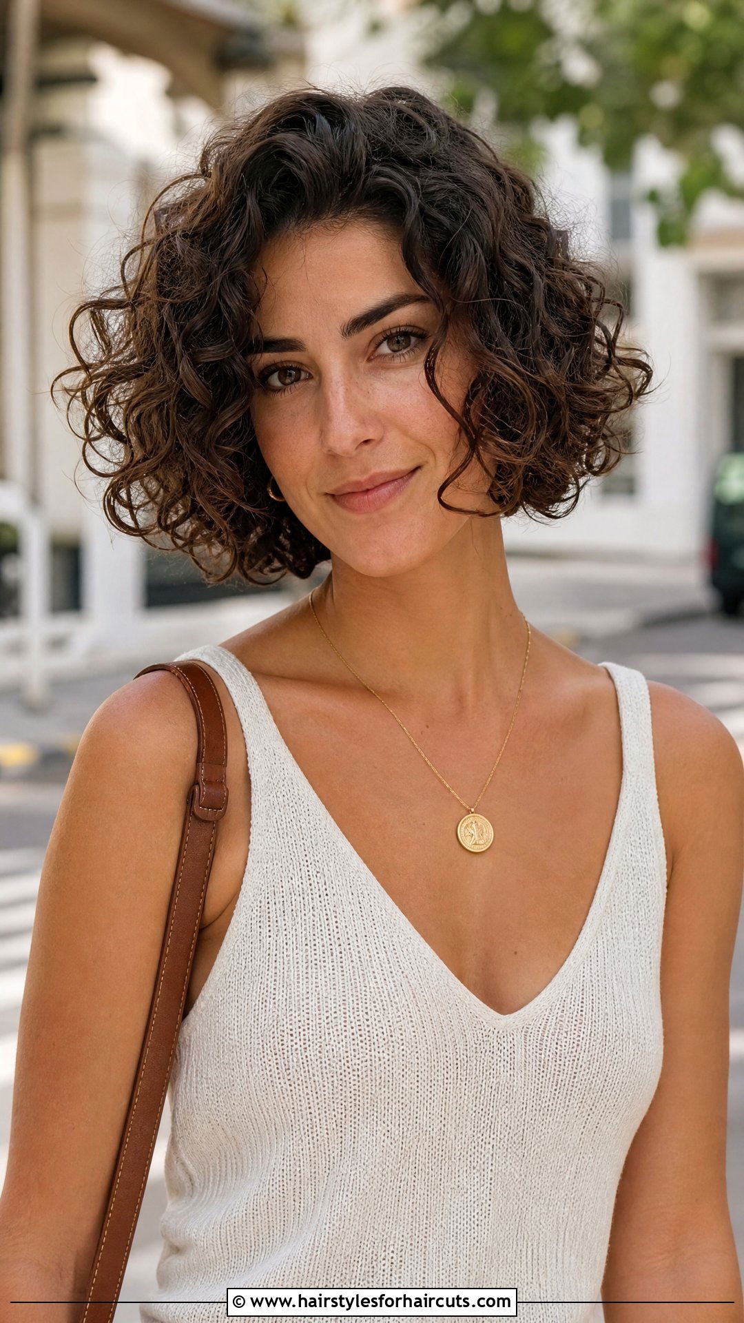 Short Curly Bob Hairstyle - 25 woman curly hairstyles - 25 woman curly hairstyles