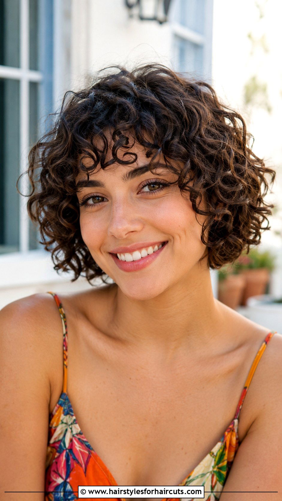 Short Curly Bob With Bangs - 25 black hairstyles with bangs - 25 black hairstyles with bangs