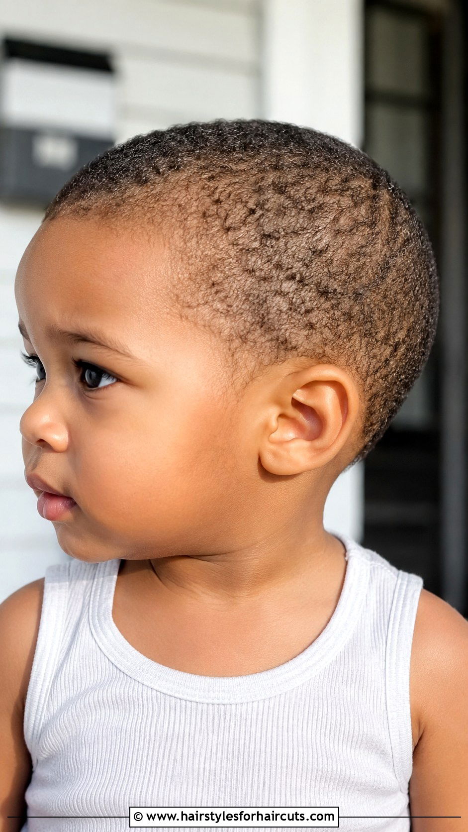 Short Curly Buzz Cut - 25 curly hair baby haircuts - 25 curly hair baby haircuts