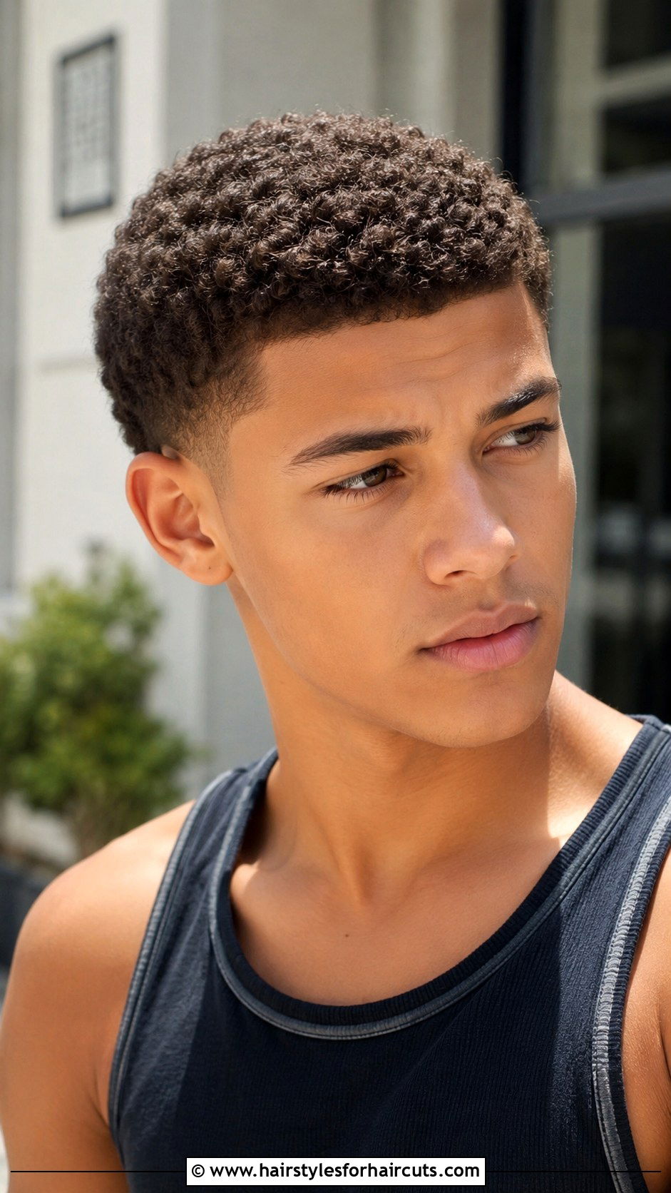Short Curly Crop - 25 kid curly haircuts - 25 kid curly haircuts