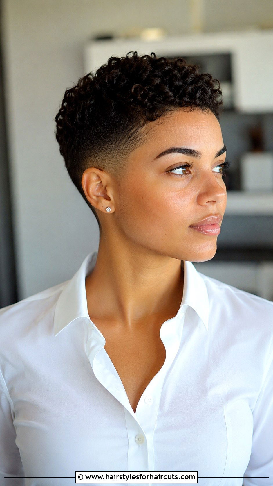 Short Curly Fade Haircut - 25 short hairstyles with curly hair - 25 short hairstyles with curly hair
