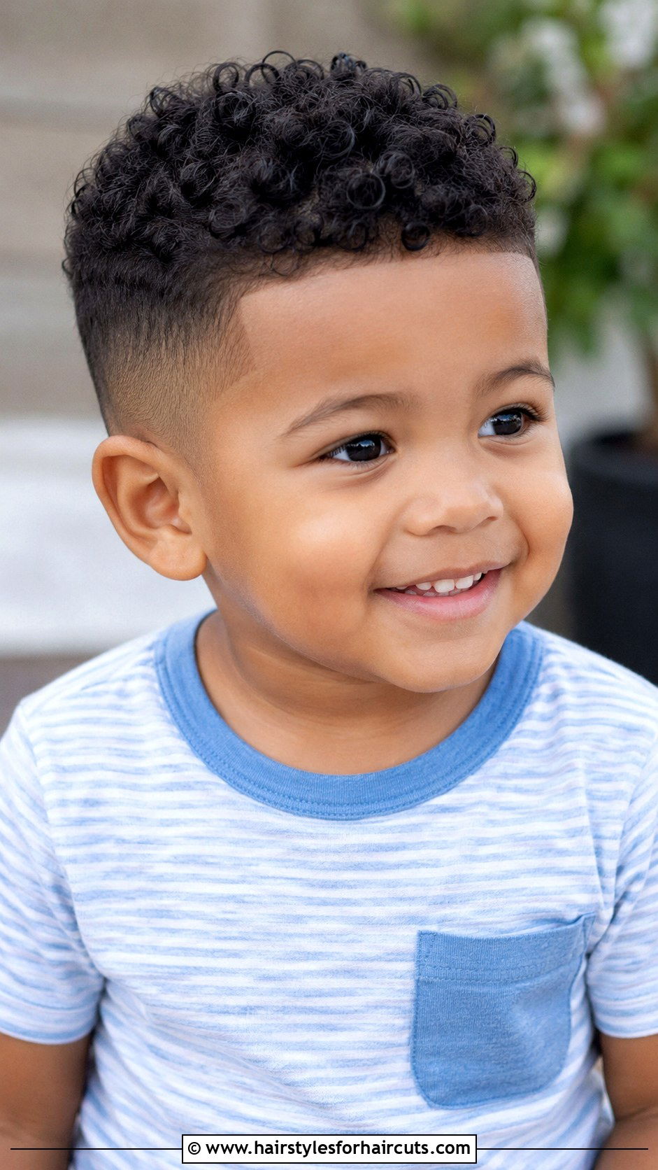 Short Curly Fade Haircut For Toddler - 25 toddler haircuts for curly hair - 25 toddler haircuts for curly hair