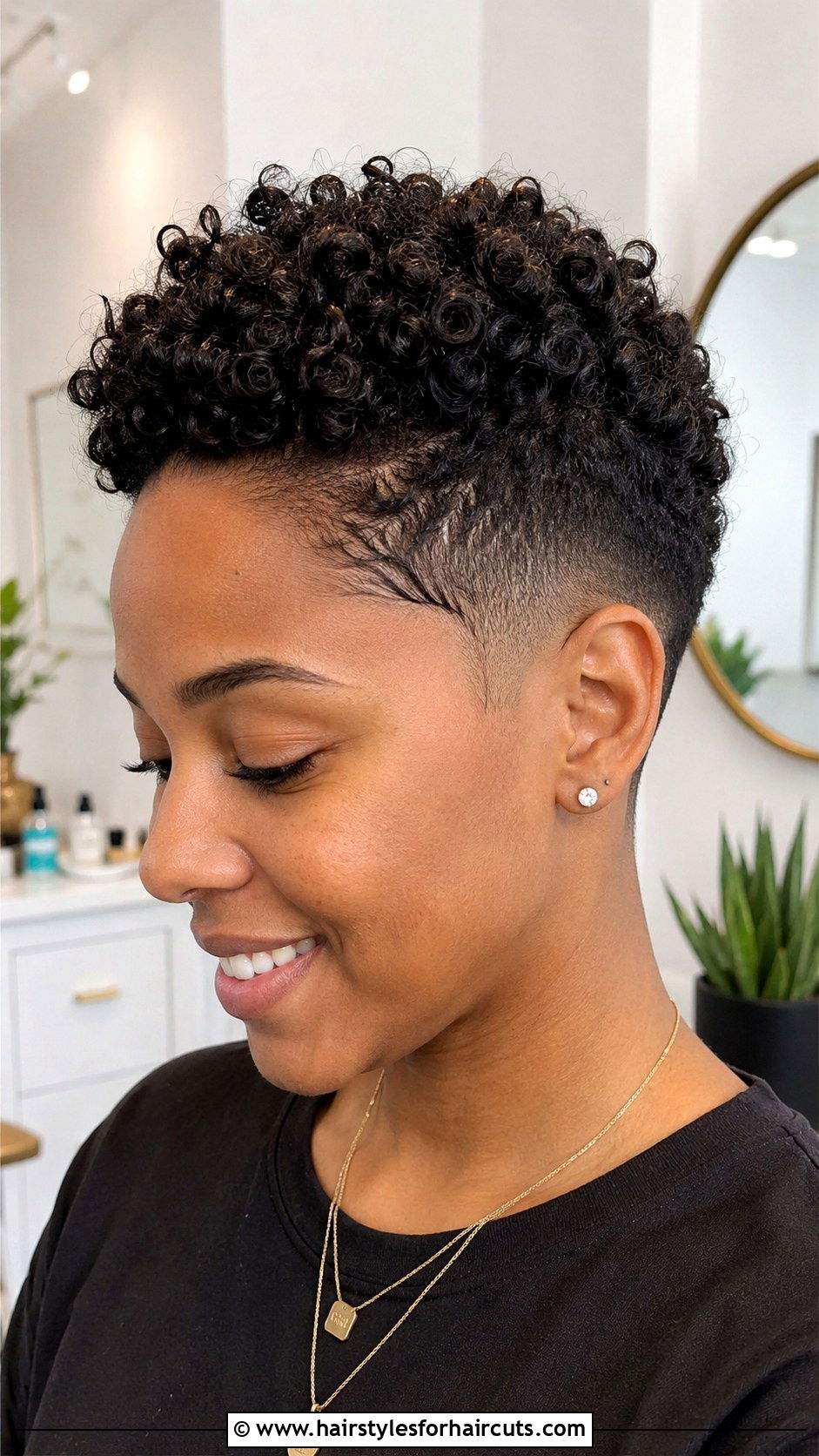 Short Curly Fade - 25 african women hairstyles - 25 african women hairstyles