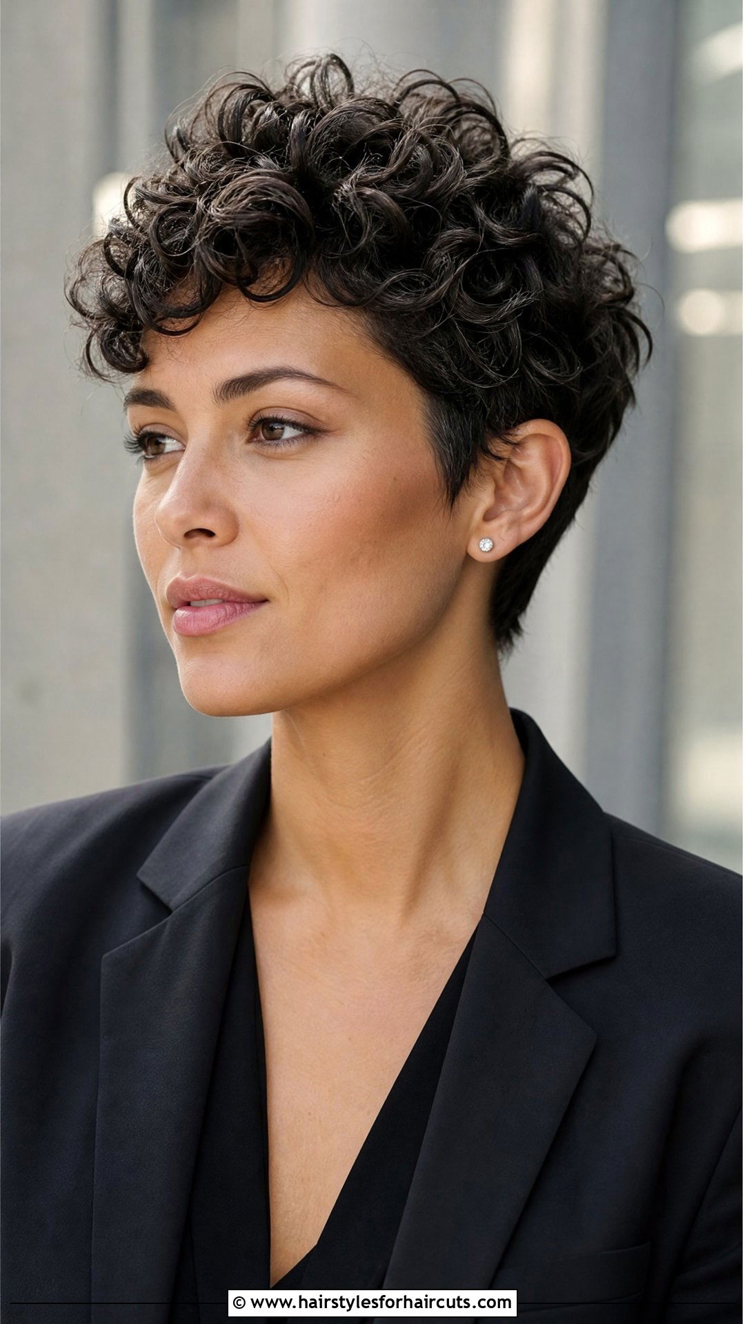 Short Curly Felicity Pixie Cut - 25 felicity haircuts - 25 felicity haircuts
