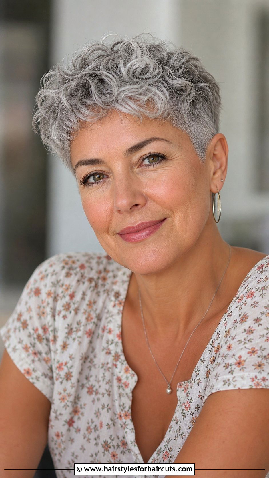 Short Curly Gray Pixie Cut - 25 curly gray hairstyles - 25 curly gray hairstyles