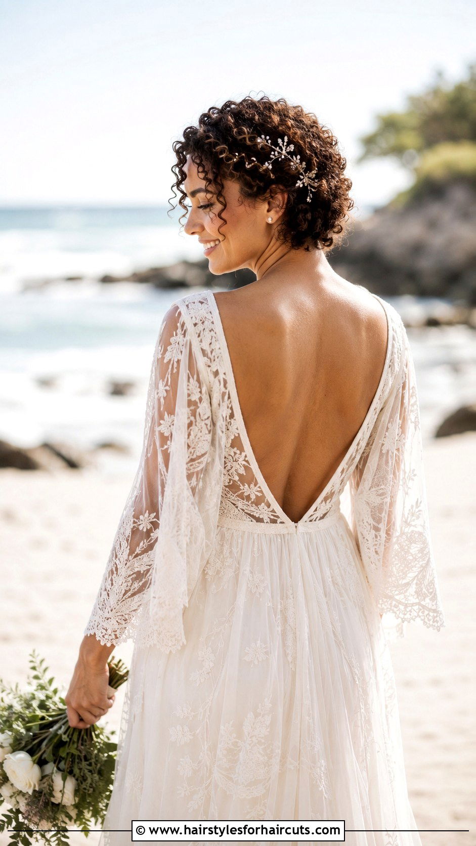 Short Curly Hair Beach Wedding - 25 beach wedding hairstyles short hair - 25 beach wedding hairstyles short hair