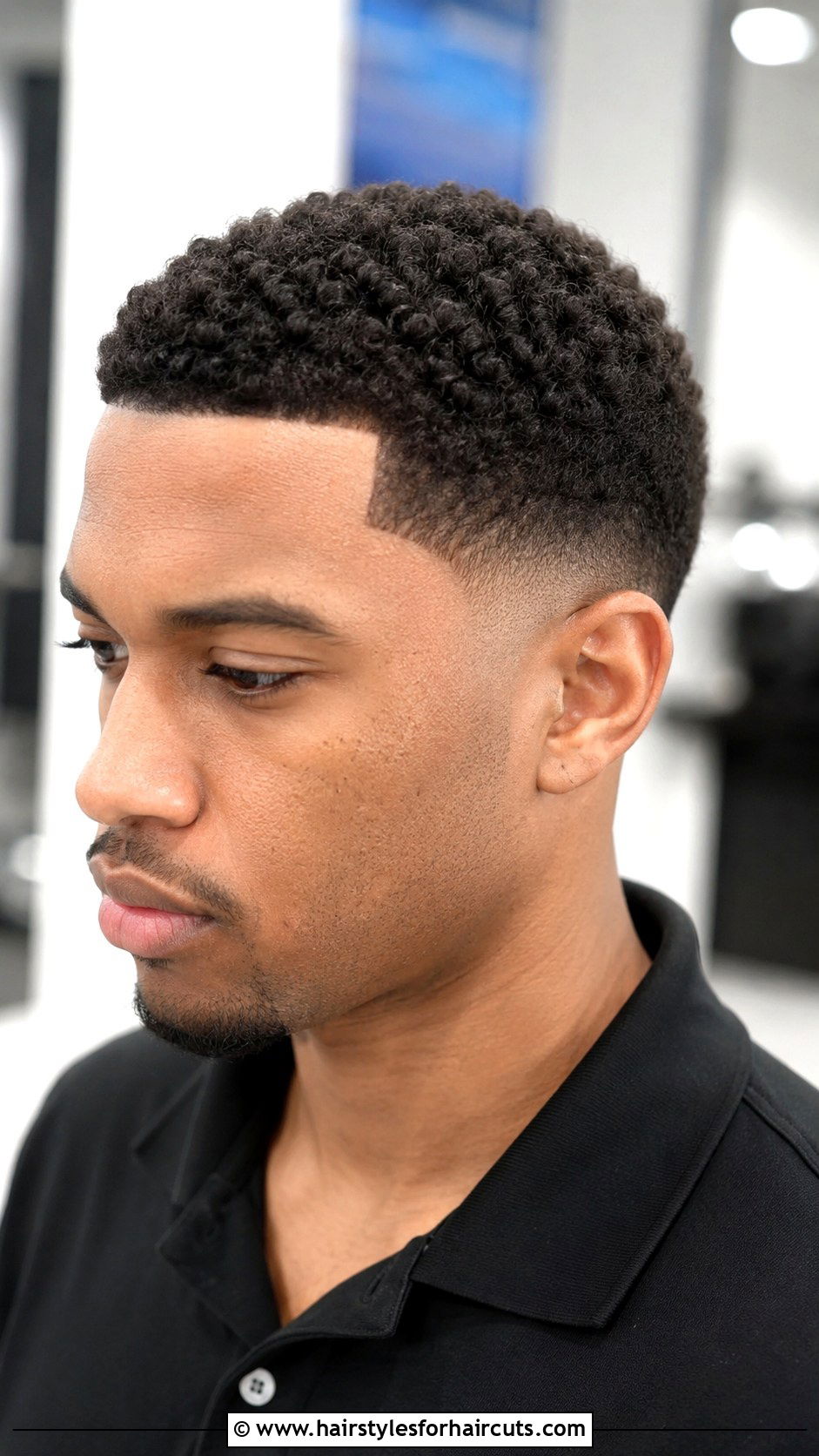 Short Curly Hair Fade - 25 curly hair fade haircuts - 25 curly hair fade haircuts