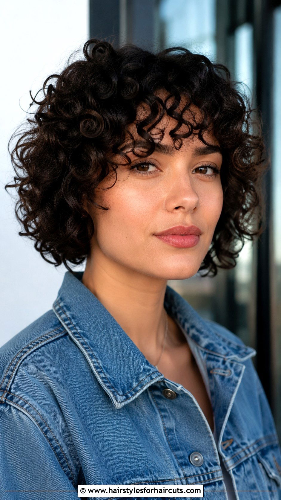 Short Curly Hair With Bangs - 25 haircuts for short curly hair women - 25 haircuts for short curly hair women