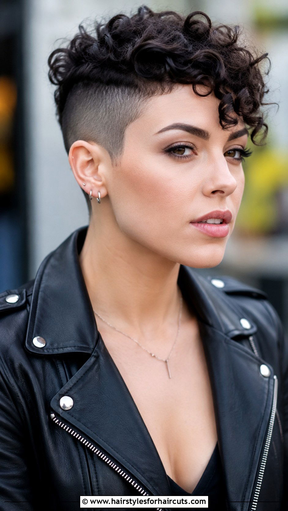 Short Curly Hair With Shaved Sides - 25 haircuts for short curly hair women - 25 haircuts for short curly hair women