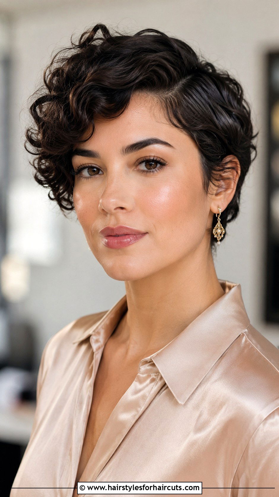 Short Curly Hair With Side Part - 25 curly hairstyles for straight hair - 25 curly hairstyles for straight hair