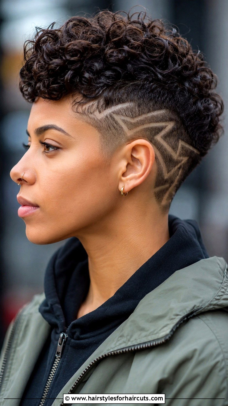 Short Curly Hair With Undercut Design - 25 photos of short curly hairstyles - 25 photos of short curly hairstyles