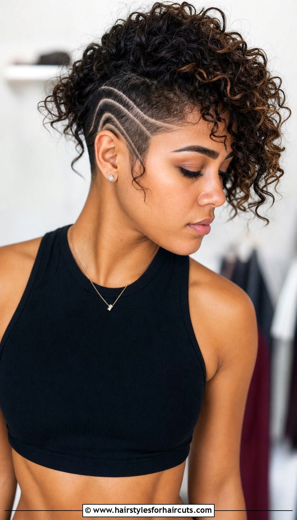 Short Curly Hair With Undercut Design - 25 frizzy hair edgy short curly haircuts - 25 frizzy hair edgy short curly haircuts