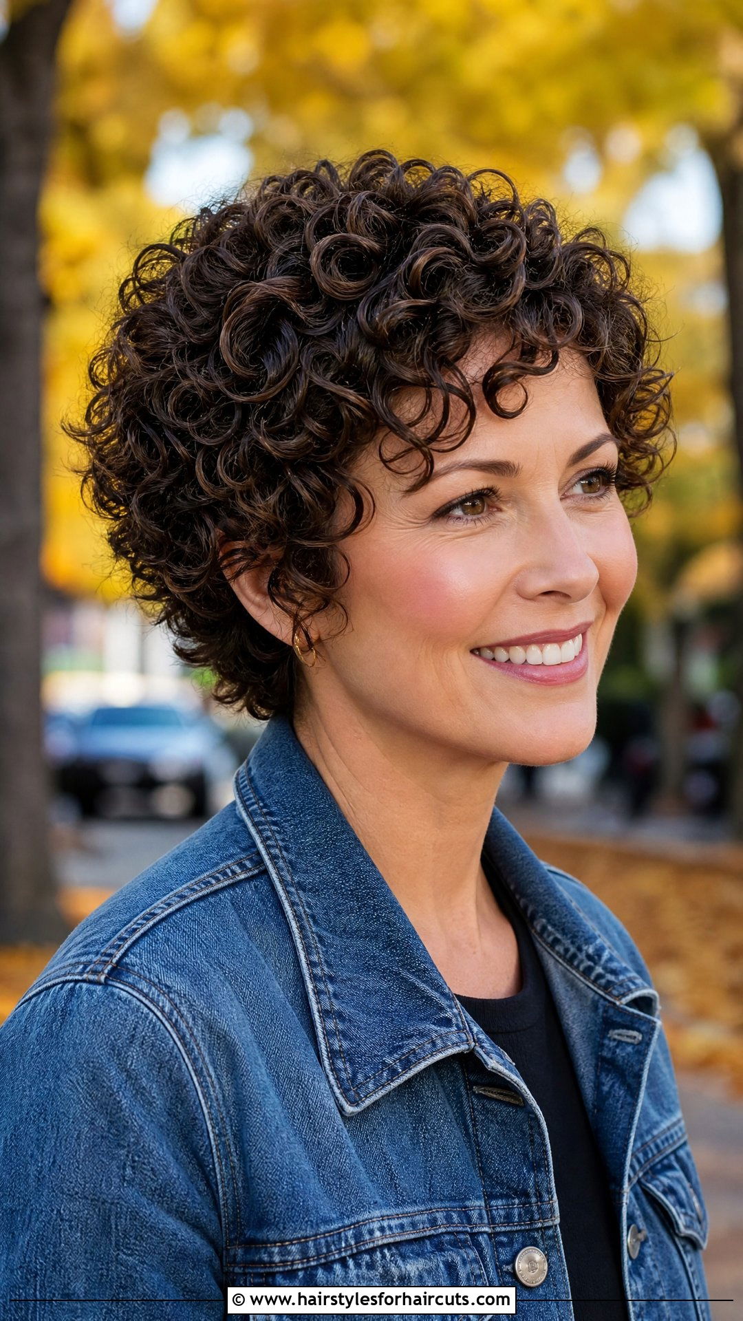 Short Curly Layers - 25 best haircuts for curly frizzy hair - 25 best haircuts for curly frizzy hair