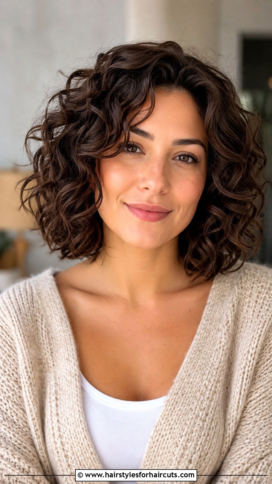 Short Curly Lob - 25 short thin curly hairstyles - 25 short thin curly hairstyles
