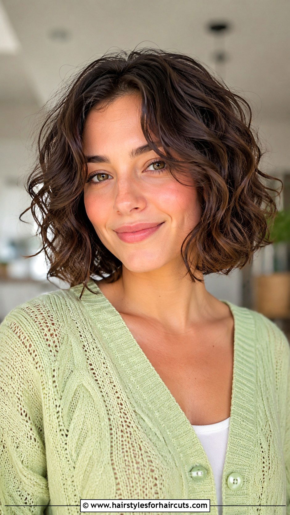 Short Curly Lob - 25 curly short hairstyles - 25 curly short hairstyles