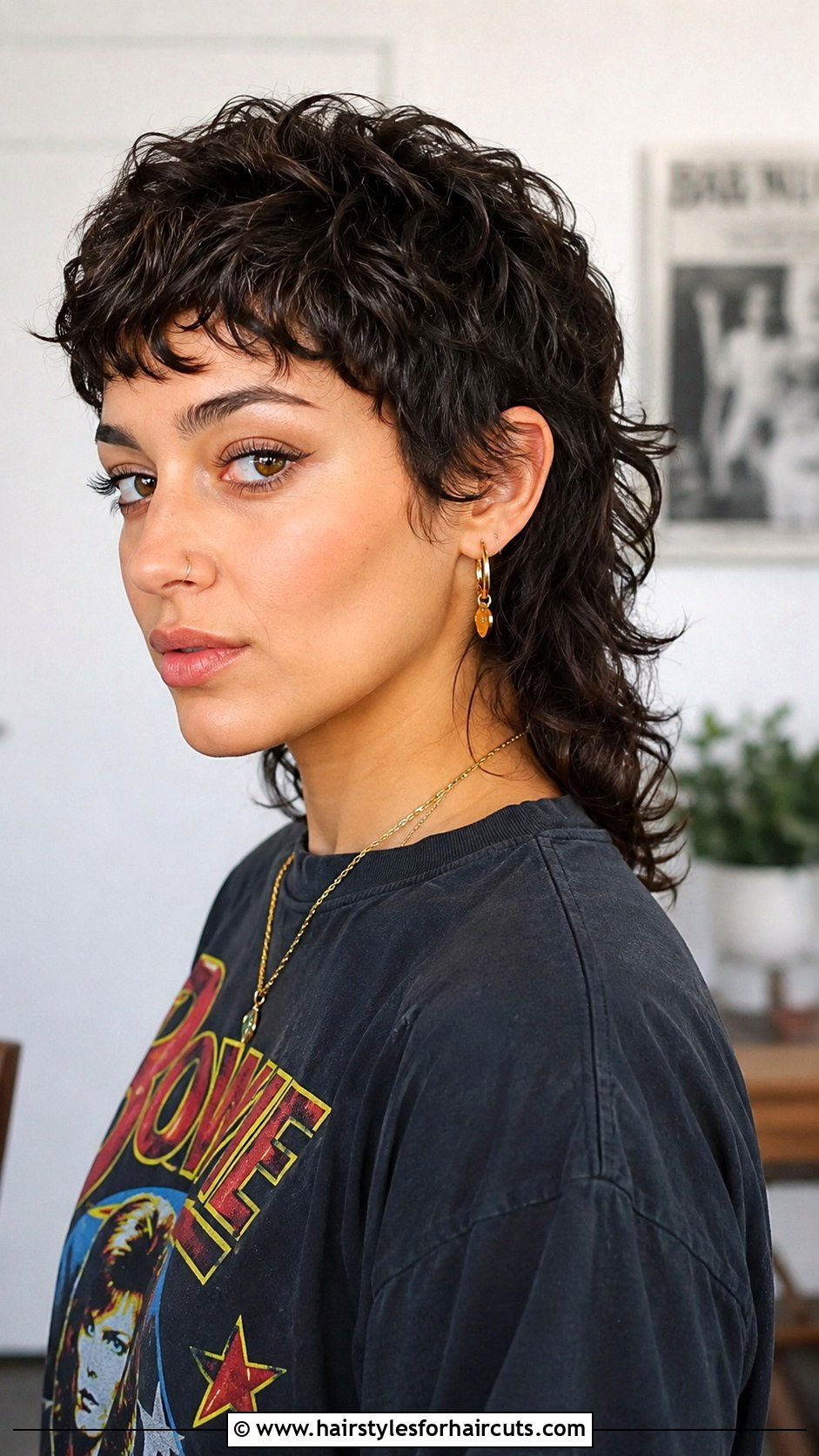 Short Curly Mullet Haircut - 25 haircuts curly hair short - 25 haircuts curly hair short