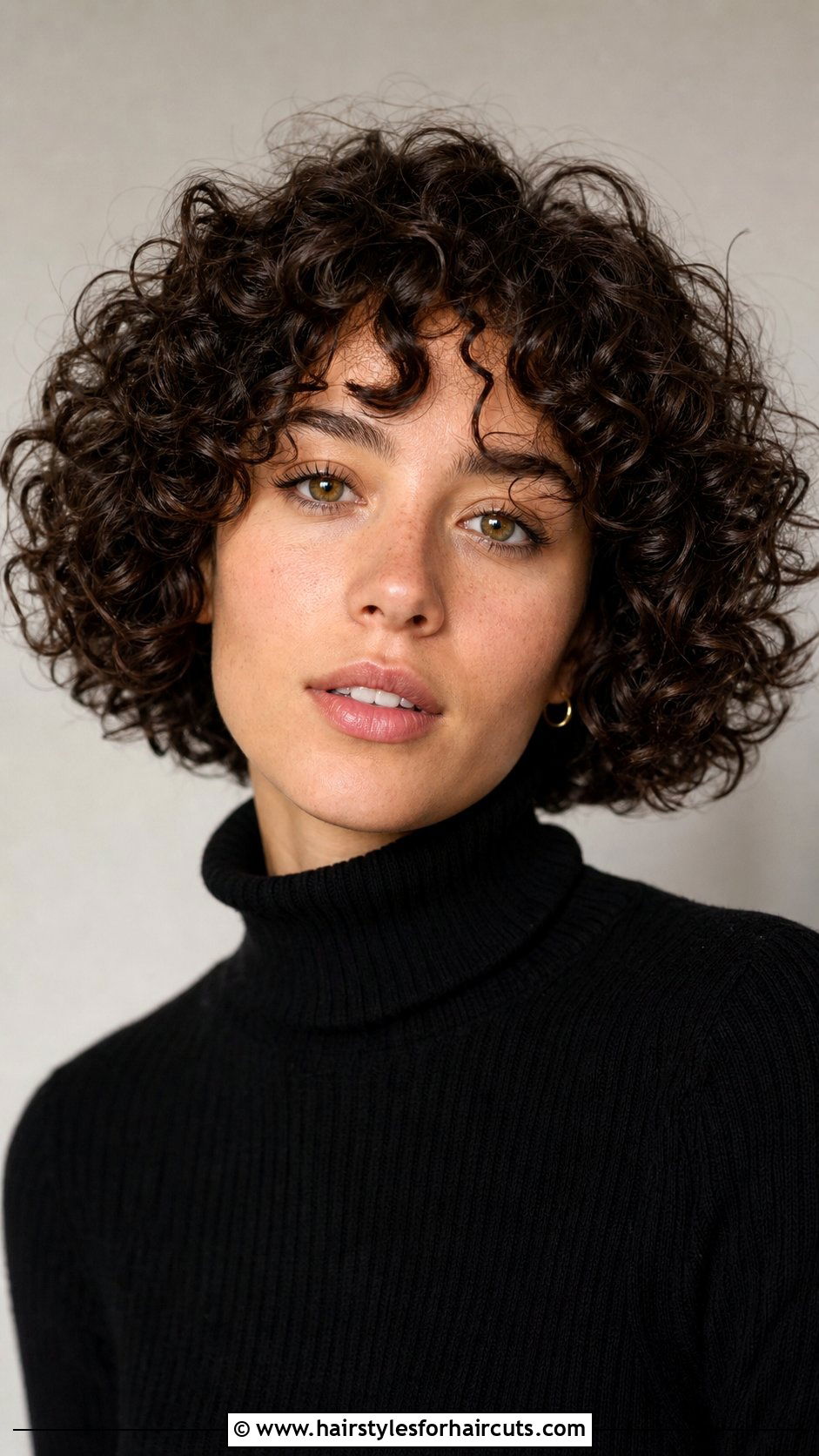 Short Curly Perm Bob - 25 perm haircuts straight hair - 25 perm haircuts straight hair