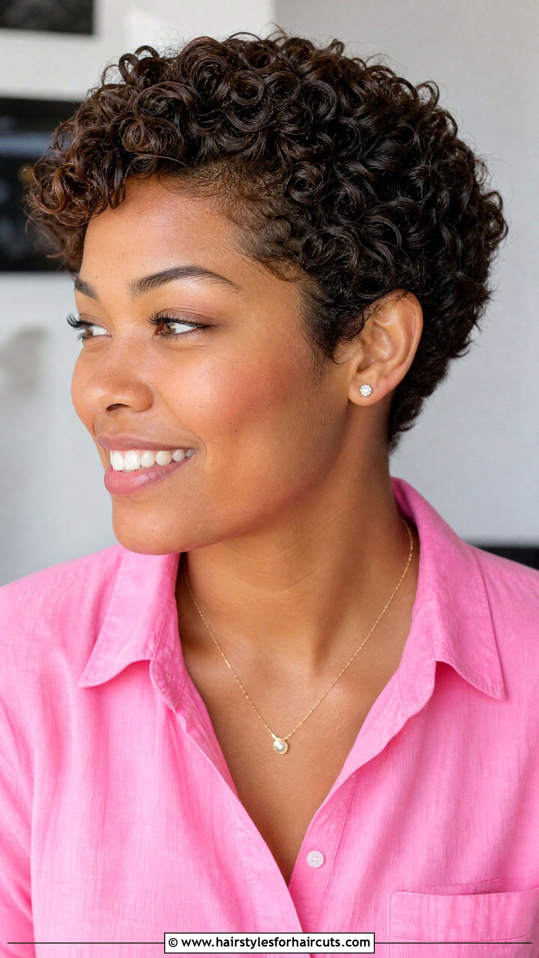 Short Curly Pixie - 25 hairstyles for very short hair female - 25 hairstyles for very short hair female