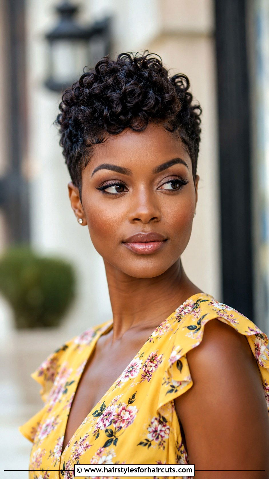 Short Curly Pixie - 25 short hair hairstyles black women - 25 short hair hairstyles black women
