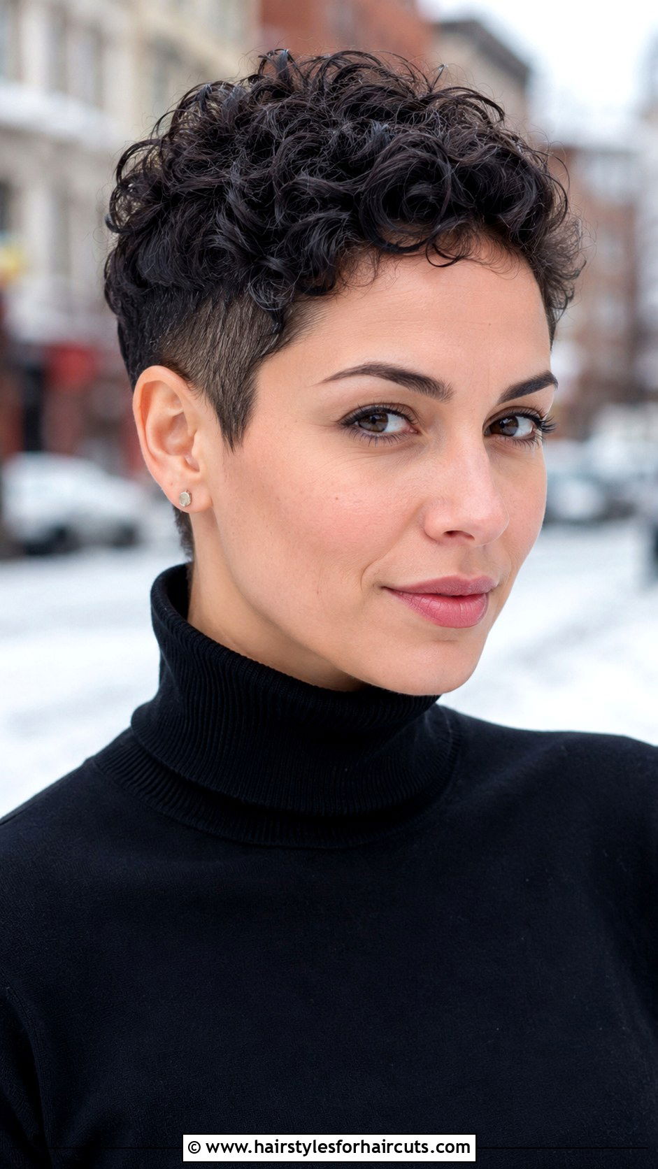 Short Curly Pixie Cut - 25 curly hairstyles product - 25 curly hairstyles product